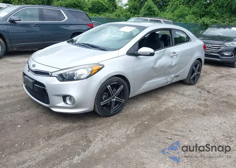 2016 Kia Forte Koup Ex из США, поврежденный, VIN KNAFX6A87G5641864